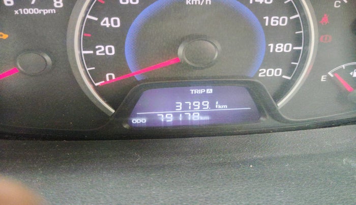 2016 Hyundai Grand i10 SPORTZ 1.2 KAPPA VTVT, Petrol, Manual, 79,178 km, interior