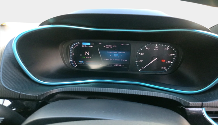 2021 Tata NEXON EV XZ PLUS LUX DARK EDITION, Electric, Automatic, 49,699 km, interior