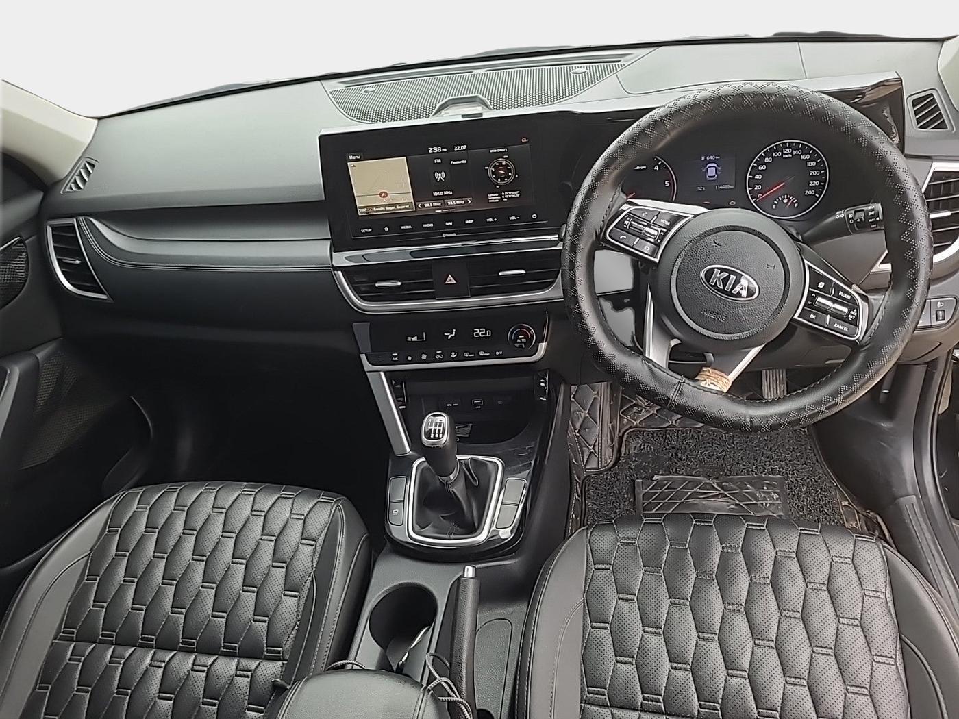 2020 KIA SELTOS HTX ANNIVERSARY EDITION 1.5 DIESEL, Diesel, Manual, 1,14,490 km, interior