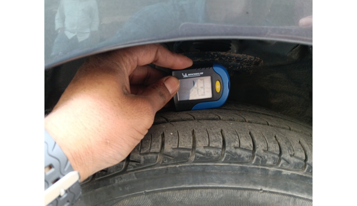 2017 Hyundai Grand i10 SPORTZ 1.1 CRDI, Diesel, Manual, 50,956 km, tyre