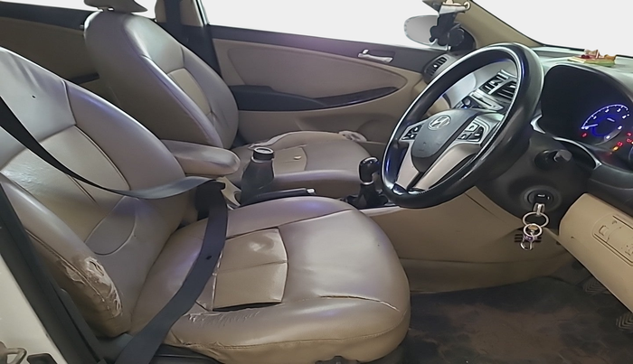2012 Hyundai Verna FLUIDIC 1.6 CRDI SX, Diesel, Manual, 1,88,834 km, interior