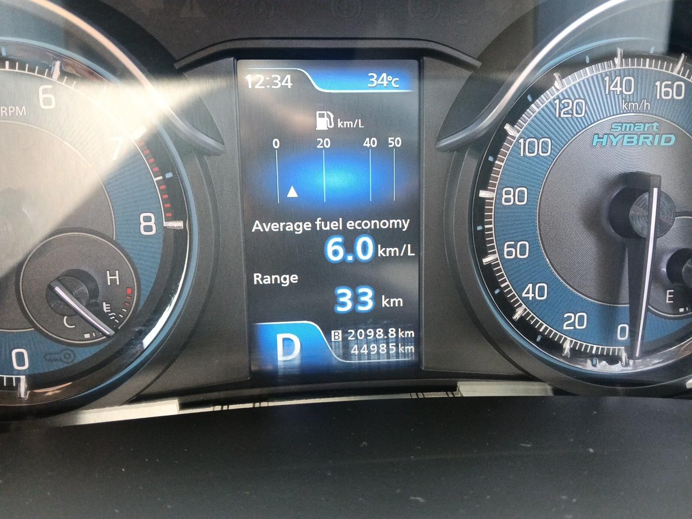 2020 Maruti XL6 ALPHA AT, Petrol, Automatic, 44,985 km, interior