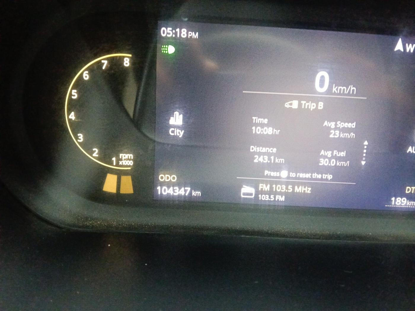 2023 Tata Harrier XZA PLUS 2.0L DARK EDITION, Diesel, Automatic, 1,07,456 km, interior