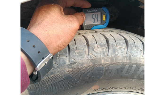 2018 Maruti Ciaz SIGMA 1.4 MT PETROL, Petrol, Manual, 1,32,011 km, tyre