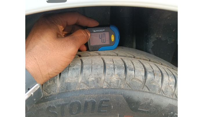 2018 Maruti Ciaz SIGMA 1.4 MT PETROL, Petrol, Manual, 1,32,011 km, tyre