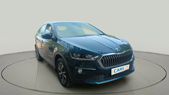 2024 Skoda SLAVIA STYLE 1.0L TSI MT, Petrol, Manual, 16,300 km, exterior