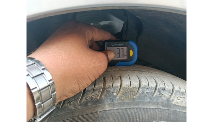 2021 Maruti Baleno DELTA PETROL 1.2, Petrol, Manual, 84,578 km, tyre