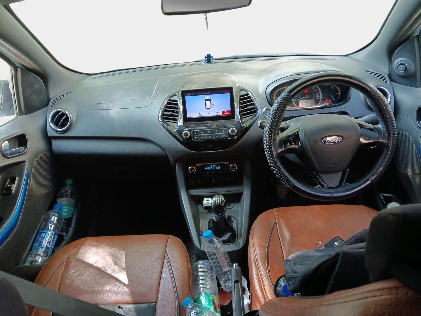 2019 Ford New Figo TITANIUM BLU 1.2 PETROL, Petrol, Manual, 76,521 km, interior