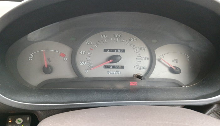 2009 Hyundai Santro Xing GLS, Petrol, Manual, 1,41,184 km, interior