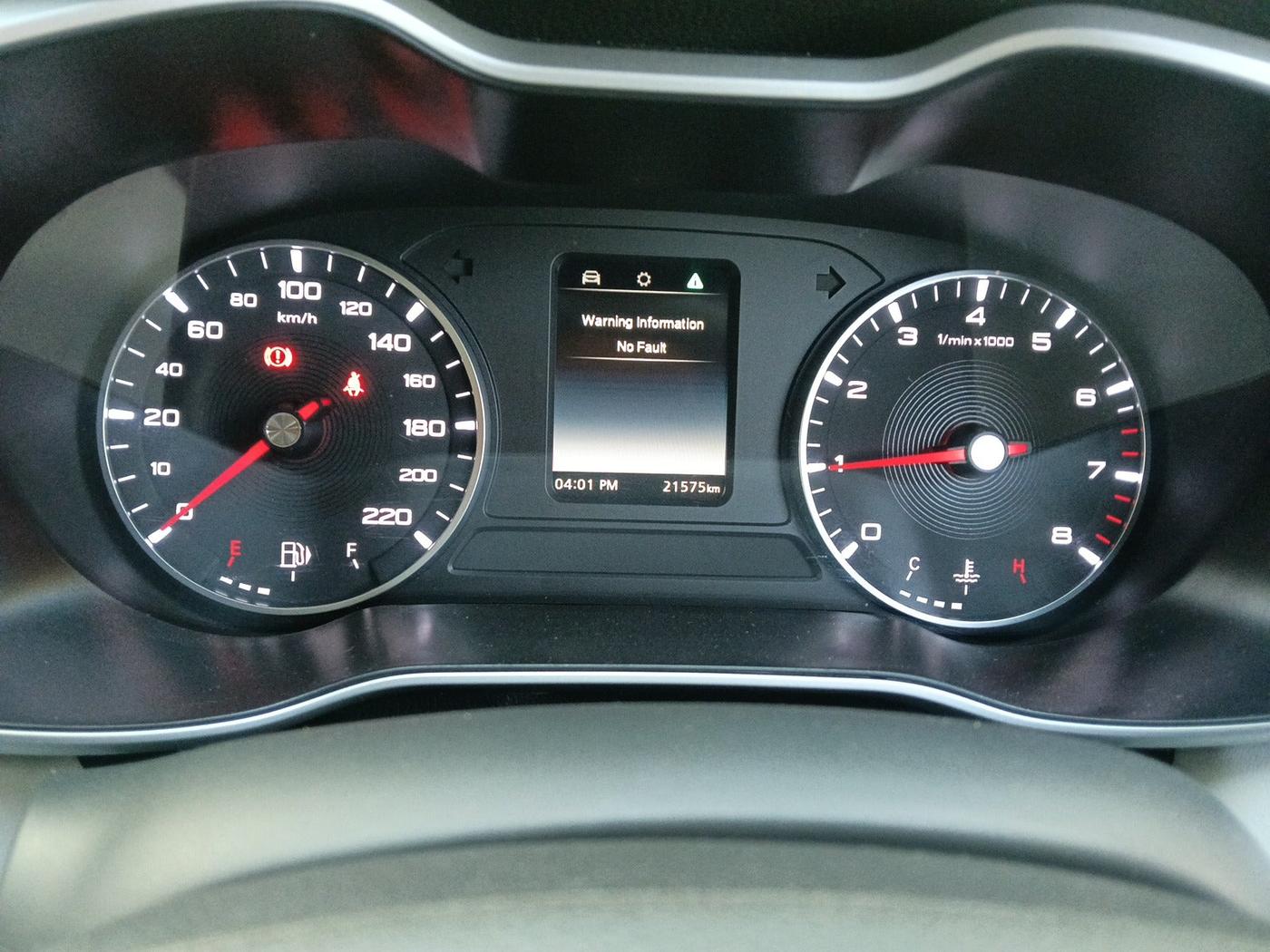 2022 MG ASTOR STYLE EX 1.5 MT, Petrol, Manual, 21,575 km, interior