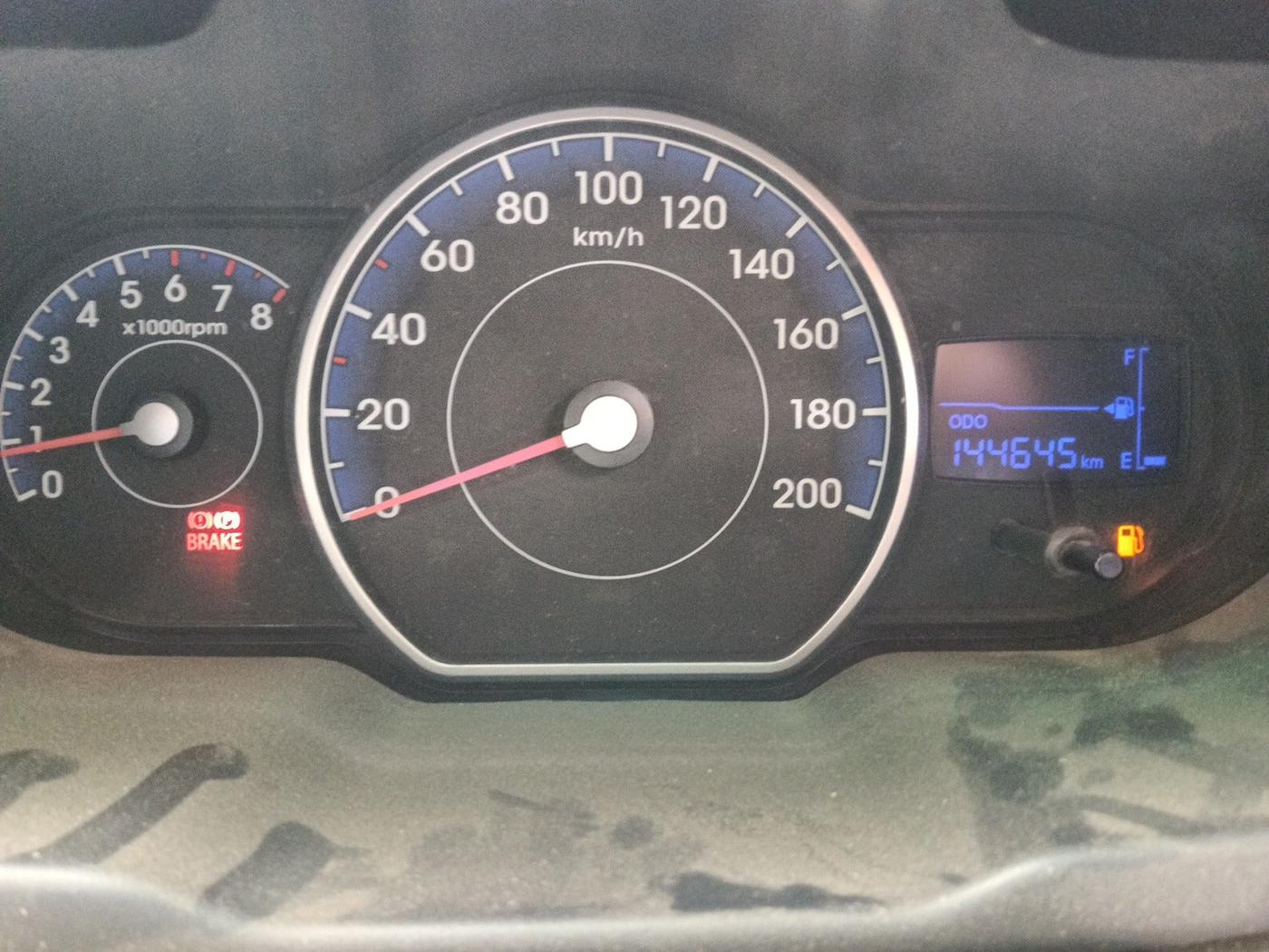 2012 Hyundai i10 ERA 1.1, Petrol, Manual, 1,44,645 km, interior