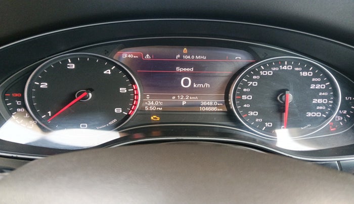 2012 Audi A6 2.0 TDI PREMIUM, Diesel, Automatic, 1,04,686 km, interior