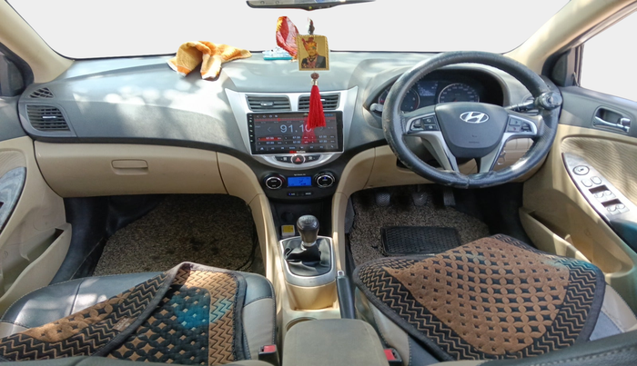 2013 Hyundai Verna FLUIDIC 1.4 CRDI EX, Diesel, Manual, 1,26,923 km, interior