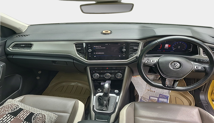 2019 Volkswagen T-ROC 1.5 TSI AT, Petrol, Automatic, 1,34,356 km, interior