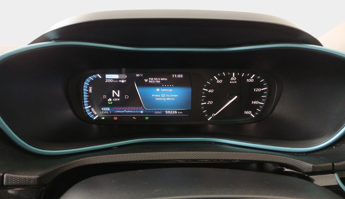 2022 Tata NEXON EV XZ PLUS LUX, Electric, Automatic, 59,226 km, interior