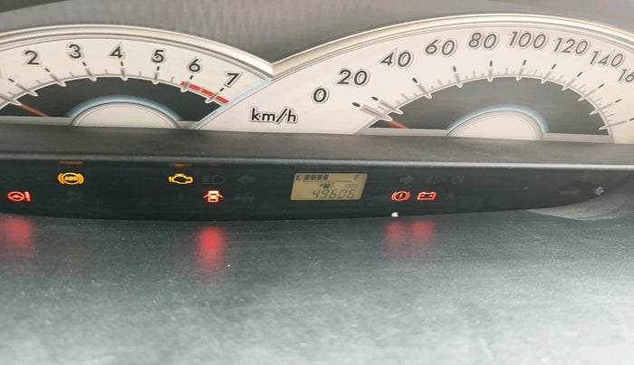 2011 Toyota Etios V, Petrol, Manual, 49,606 km, interior