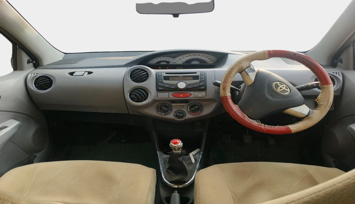 2011 Toyota Etios V, Petrol, Manual, 49,606 km, interior