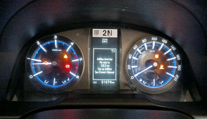 2021 Toyota Innova Crysta 2.4 VX 8 STR, Diesel, Manual, 51,674 km, interior