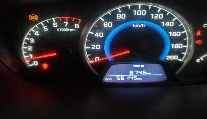 2017 Hyundai Grand i10 ASTA 1.2 KAPPA VTVT, Petrol, Manual, 56,145 km, interior