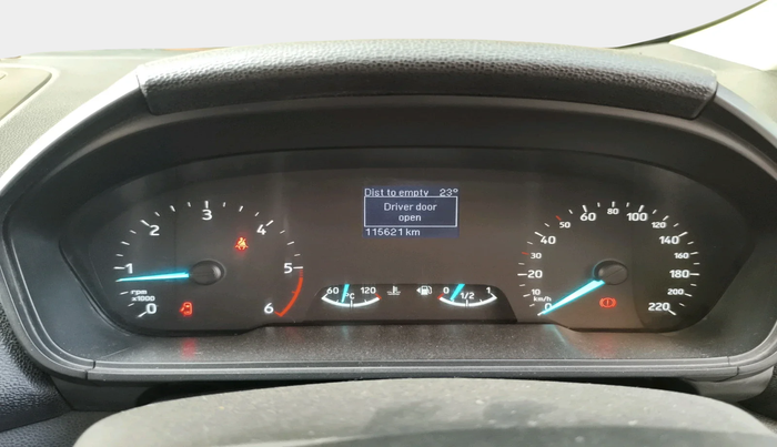 2018 Ford Ecosport TITANIUM + 1.5L DIESEL, Diesel, Manual, 1,15,621 km, interior