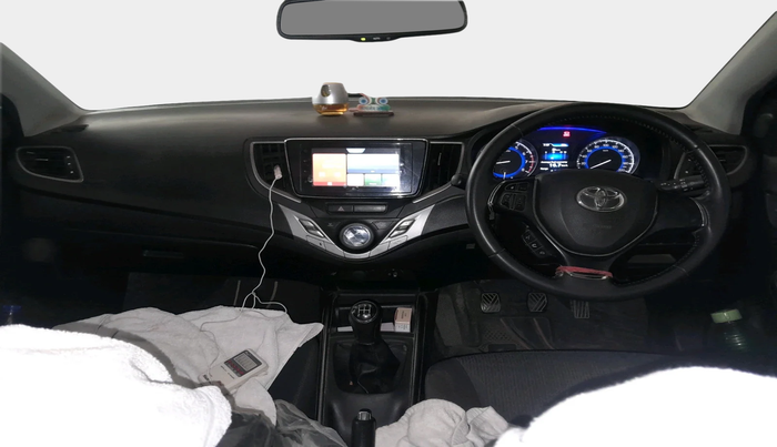 2019 Toyota Glanza V, Petrol, Manual, 94,300 km, interior