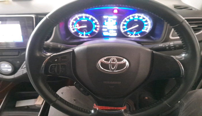 2019 Toyota Glanza V, Petrol, Manual, 94,300 km, interior
