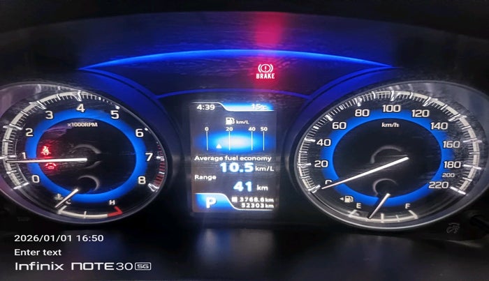 2020 Maruti Baleno ALPHA CVT PETROL 1.2, Petrol, Automatic, 52,303 km, interior