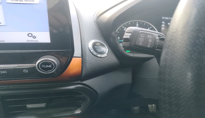 2019 Ford Ecosport TITANIUM + 1.5L DIESEL, Diesel, Manual, 77,153 km, interior