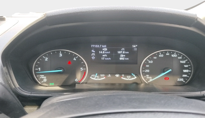 2019 Ford Ecosport TITANIUM + 1.5L DIESEL, Diesel, Manual, 77,153 km, interior