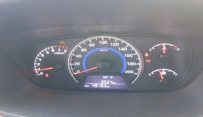 2017 Hyundai Grand i10 SPORTZ 1.2 KAPPA VTVT, Petrol, Manual, 48,183 km, interior