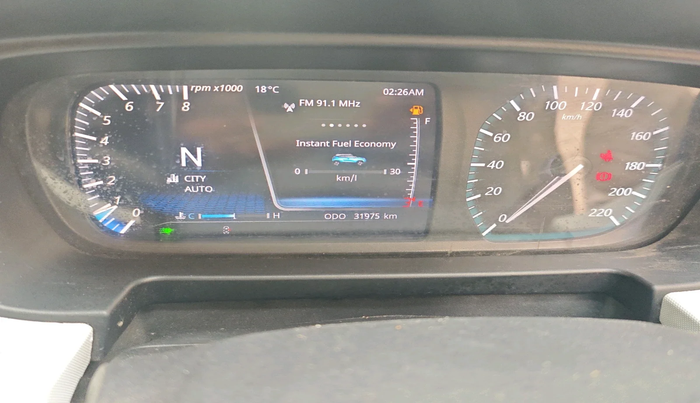 2021 Tata PUNCH CREATIVE AMT 1.2 RTN DUAL TONE, Petrol, Automatic, 31,975 km, interior