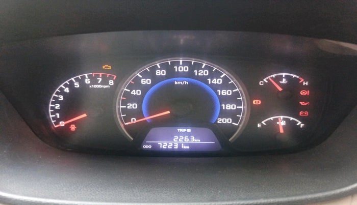 2016 Hyundai Grand i10 MAGNA 1.2 KAPPA VTVT, Petrol, Manual, 72,231 km, interior