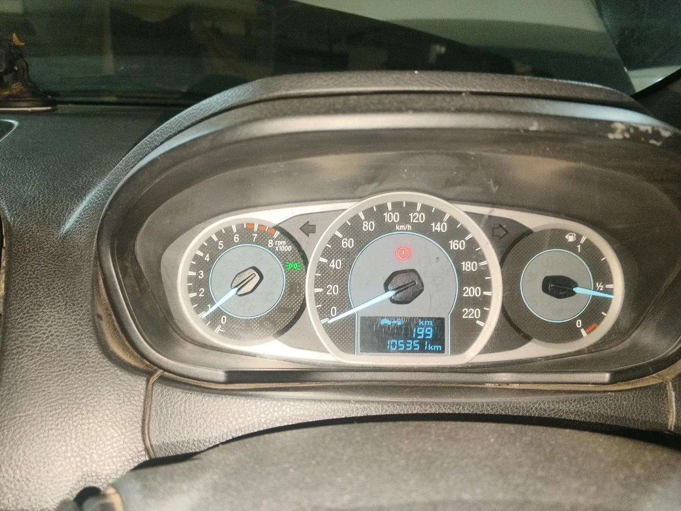 2017 Ford New Figo TREND 1.2 PETROL, CNG, Manual, 1,05,351 km, interior