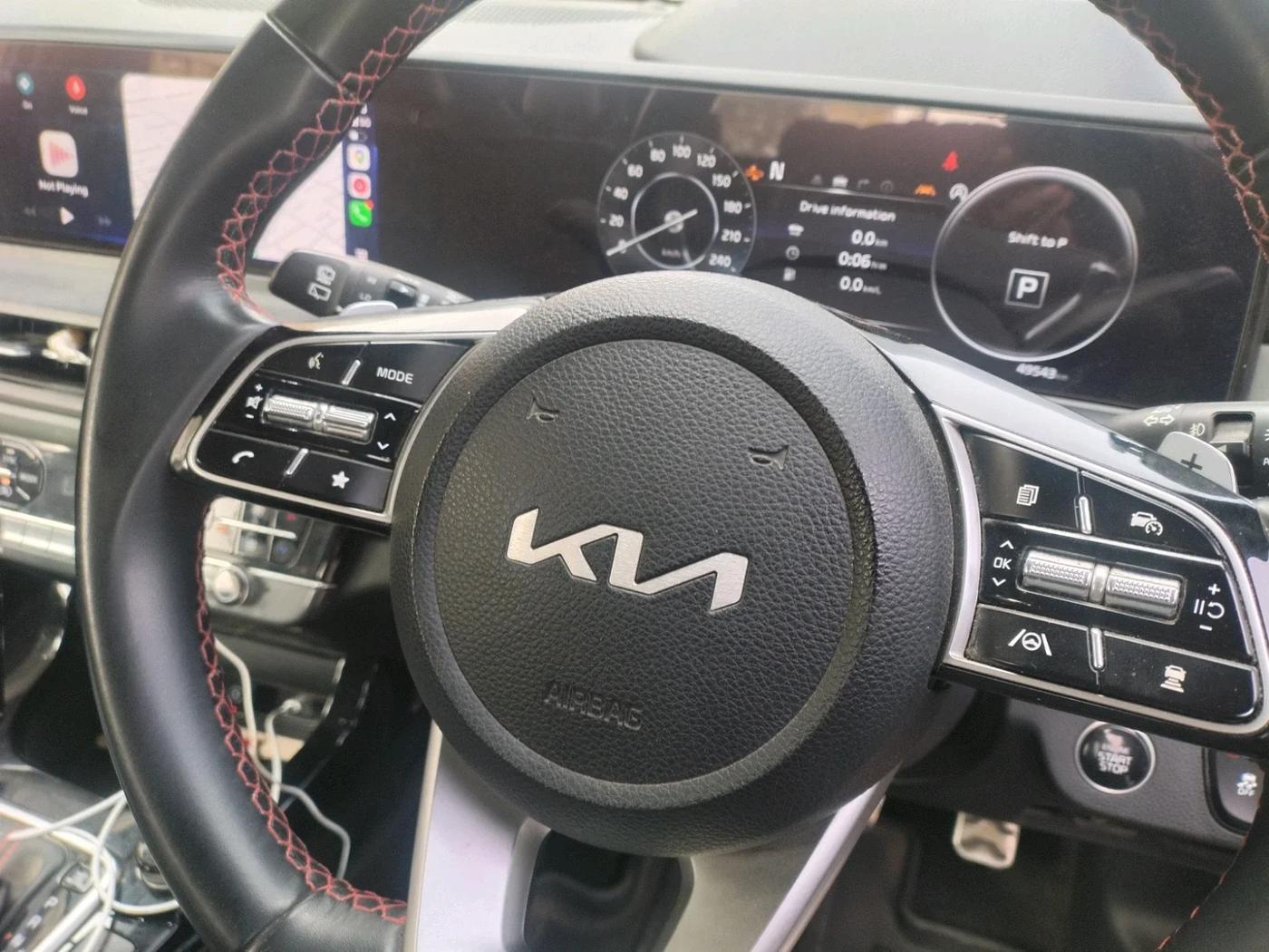 2023 KIA SELTOS  X LINE 1.5 DIESEL AT, Diesel, Automatic, 49,543 km, interior