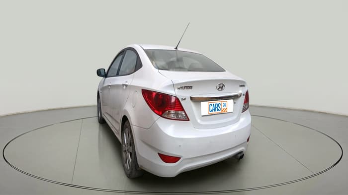 2012 Hyundai Verna FLUIDIC 1.6 CRDI SX, Diesel, Manual, 35,380 km, exterior