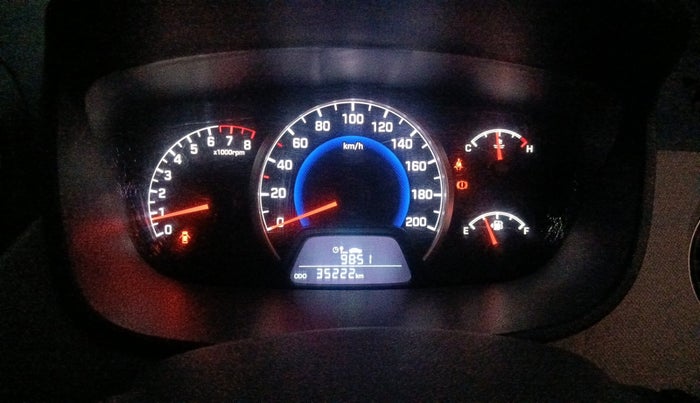 2018 Hyundai Grand i10 SPORTZ 1.2 KAPPA VTVT, Petrol, Manual, 35,222 km, interior