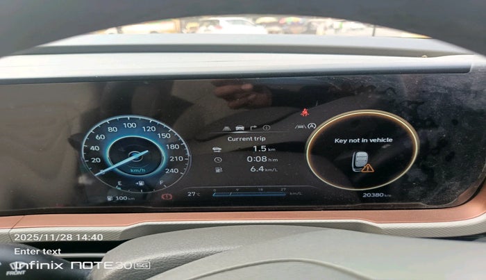 2024 Hyundai Creta SX (O) 1.5 PETROL, Petrol, Manual, 20,380 km, interior