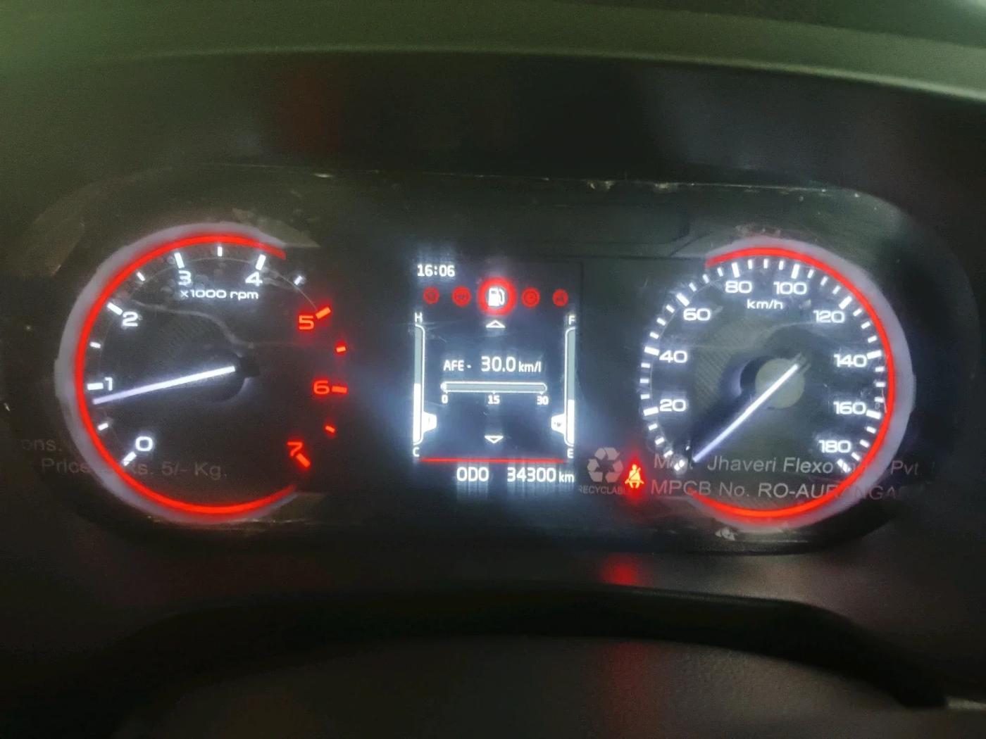 2020 Mahindra Thar LX D 4WD MT CONVERTIBLE, Diesel, Manual, 34,700 km, interior