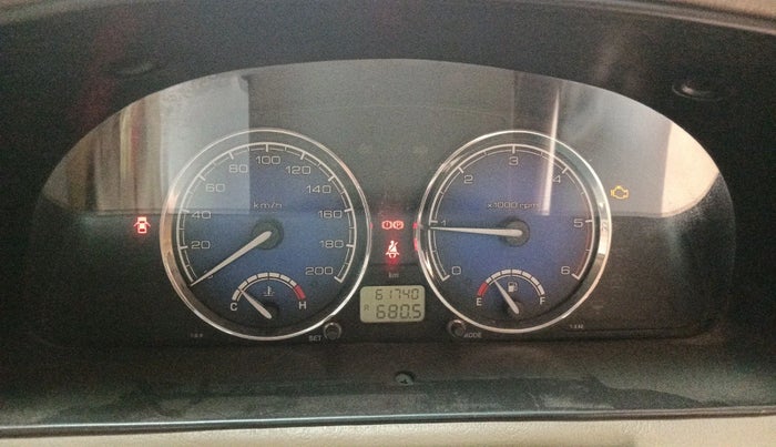 2012 Tata Safari 4X2 EX DICOR 2.2 VTT, Diesel, Manual, 61,740 km, interior