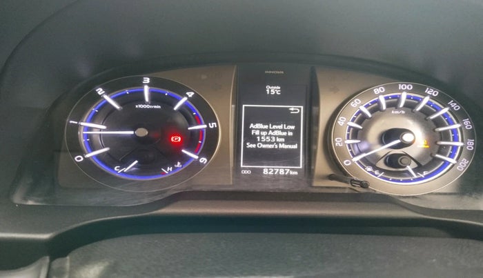 2021 Toyota Innova Crysta 2.4 ZX 7 STR, Diesel, Manual, 82,787 km, interior