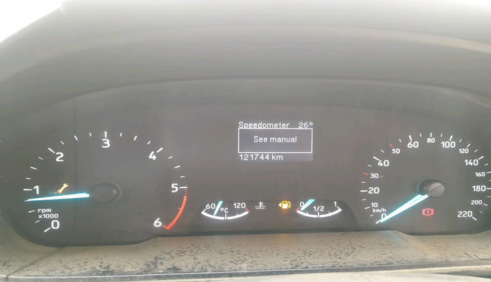 2021 Ford Ecosport TREND 1.5L DIESEL, Diesel, Manual, 1,21,744 km, interior