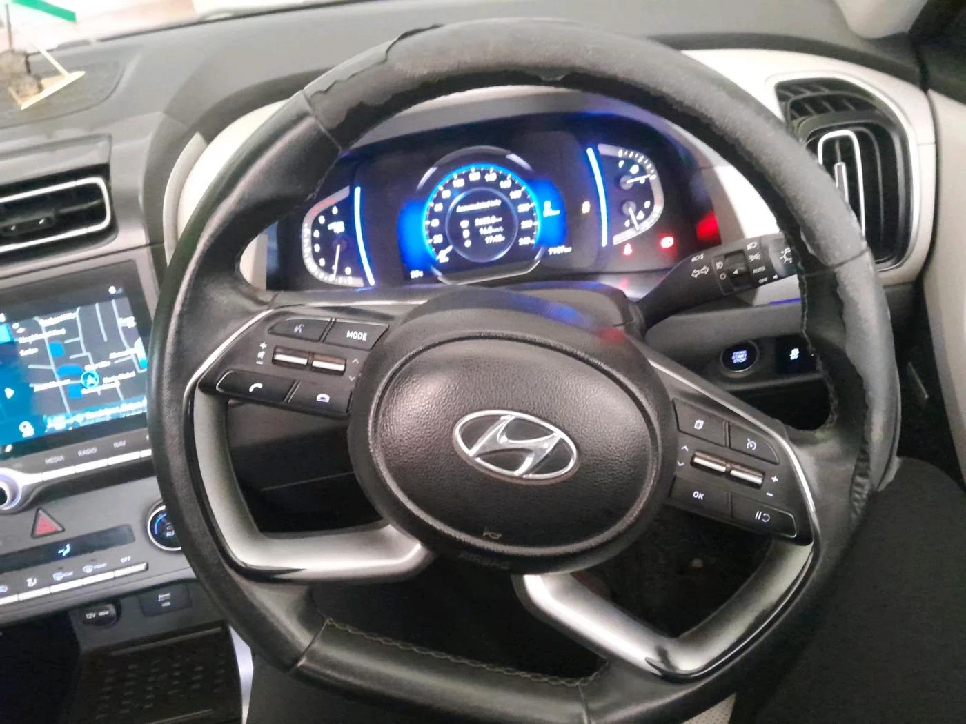 2020 Hyundai Creta SX (O) 1.5 DIESEL, Diesel, Manual, 7,157 km, interior