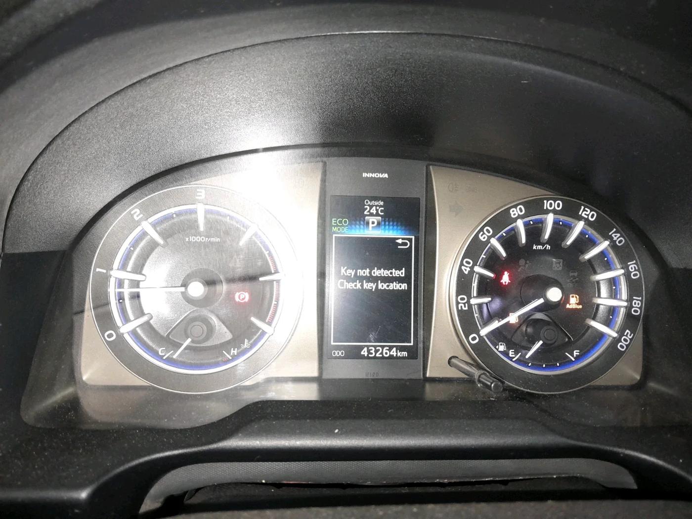 2022 Toyota Innova Crysta 2.4 ZX AT 7 STR, Diesel, Automatic, 43,264 km, interior
