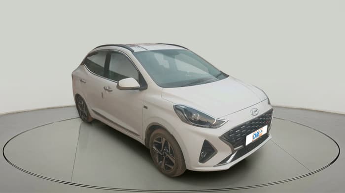 2021 Hyundai AURA SX PLUS 1.2 AMT, Petrol, Automatic, 32,687 km, exterior