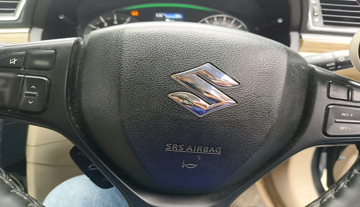 2019 Maruti Ciaz ALPHA 1.5 SHVS PETROL, Petrol, Manual, 40,279 km, interior