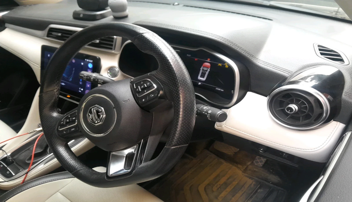 2021 MG ASTOR SAVVY 1.5 CVT, Petrol, Automatic, 25,580 km, interior