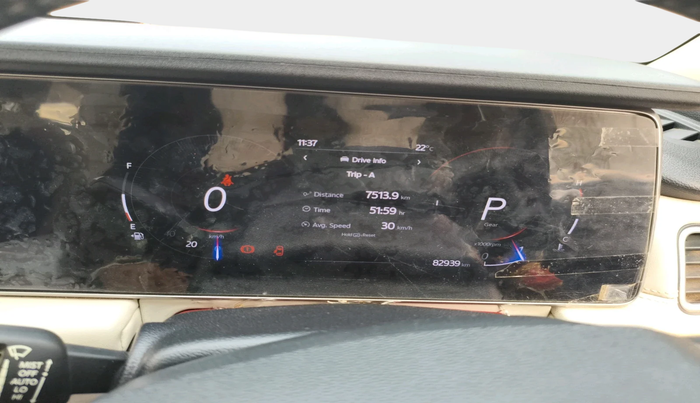 2022 Mahindra XUV700 AX 7 D AT AWD 7 STR, Diesel, Automatic, 82,939 km, interior