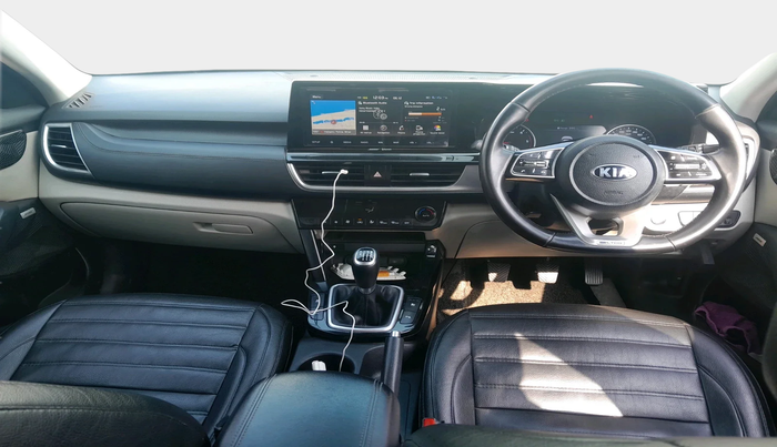 2020 KIA SELTOS HTX PLUS 1.5 DIESEL, Diesel, Manual, 1,17,131 km, interior