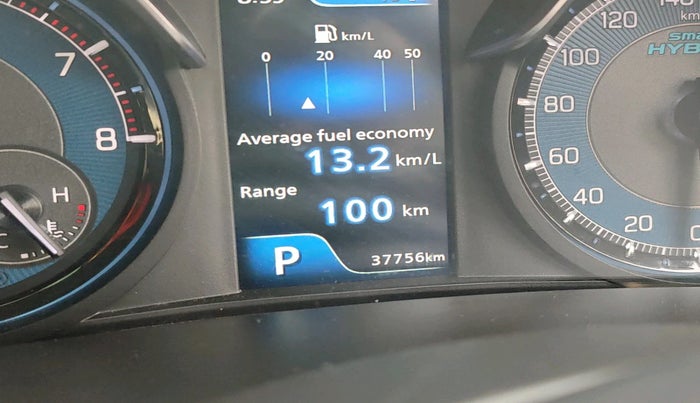 2022 Maruti XL6 ALPHA PLUS AT, Petrol, Automatic, 37,756 km, interior