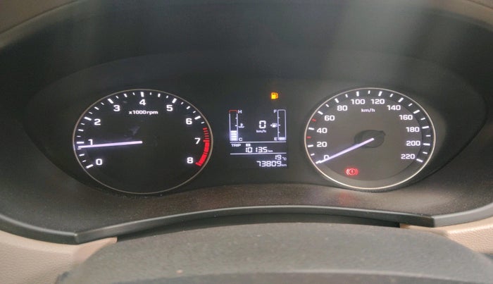 2017 Hyundai Elite i20 SPORTZ 1.2, Petrol, Manual, 73,809 km, interior